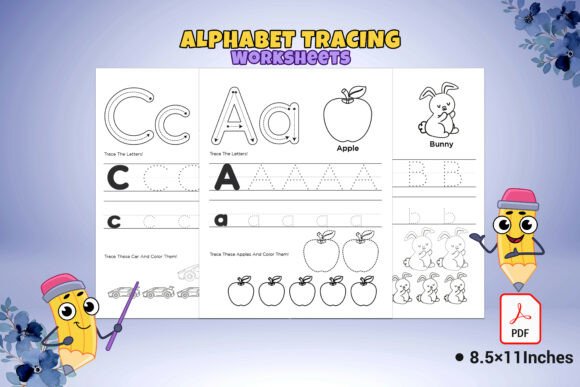 Download Kindergarten Alphabet Tracing Worksheets - Premium Resources