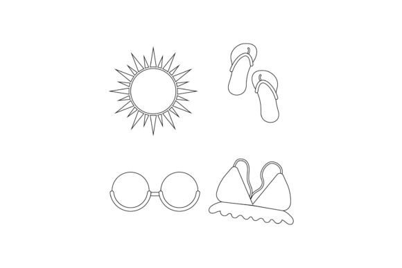 Download Summer Vacation Coloring Page - Summer vacation coloring Collection