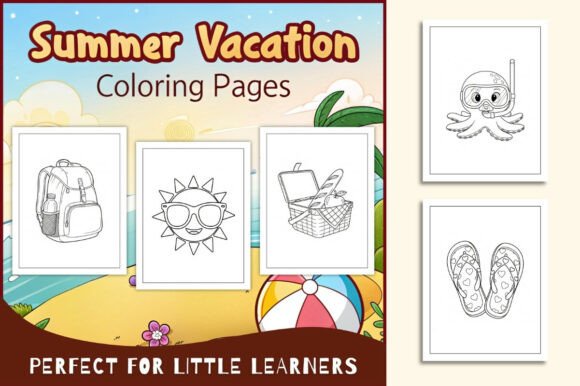 Download Summer Vacation Coloring Pages - Summer vacation coloring Collection