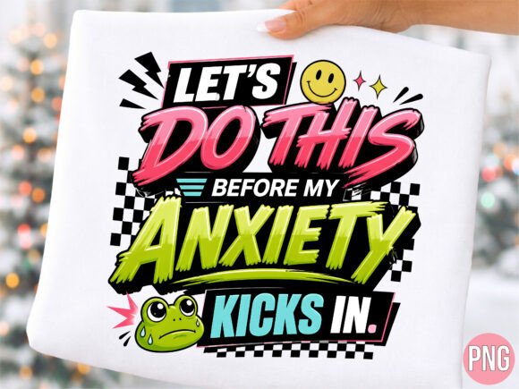 Download Retro Anxiety Relief Funny Quote PNG - Anxiety relief Collection