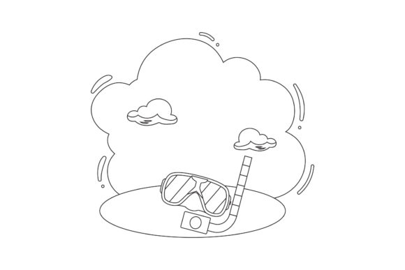 Download Summer Vacation Coloring Page - Summer vacation coloring Collection